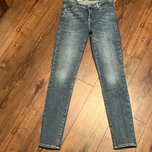 7 for all mankind super skinny high rise denim
